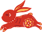 剪纸兔子素材-彩色奔跑的兔子
商用自行购买，来源：https://www.canva.cn/icons/search/