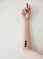 Tattoos  Triangles pyramids and by morningboutique, €3.50