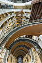 Spiral Escalator In Shanghai