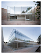 玻璃幕墙建筑设计图集丨隔热双层玻璃建筑外立面/异形玻璃顶棚结构/透明房子建筑设计