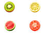 Fruits icons all