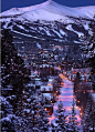 【美国 科罗拉多州冬夜】与这场静寂的冬夜进行一场零距离的对话。