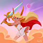 She-Ra, Mandy Zanin : She-Ra's new design Fanart