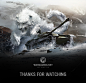 World of Tanks. The hunt is on : The autumn advertising campaign, designed to return the players after the summer holidays. The campaign was started on September 2015.