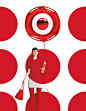 2015 Target Branding : Target's logo is elegantly simple. One dot. One ring. We created a brand campaign that actively deconstructs this iconic graphic identity. Instead of a static symbol, it becomes a rhythmic pattern, and a playful player in the choreo