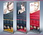 Beauty Center Spa Business Roll Up Banners