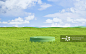 大自然户外草地场景 3D渲染图片素材