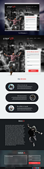 Step Up Web UI Theme on Behance