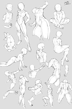 A-Yo_o采集到Figure Sketch