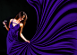 Artistic, Beautiful, Brunette, Dress, Girl, Long Hair, Model, People, Purple, Purple Dress, Romance, Style, Wine, Woman, Women wallpaper preview