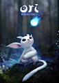 Ori and the Blind Forest, Elisavet Theodosiou : Ori and the Blind Forest fanart 
Was a good opportunity to practice creatures.
Painting theme of the week: Draw what you play