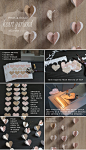 Heart Garland Tutorial【阿画】#创意家居饰品制作教程##艺术设计废物利用环保diy##DIY折纸纸雕衍纸##纸艺剪纸不织布##编织布艺勾花#