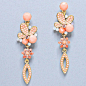 Madeline Earrings in Nectar Crystal on Emma Stine Limited