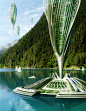 Hydrogenase by Vincent Callebaut


        Belgian architect Vincent Callebaut has designed a conceptual transport system that would involve airships powered by seaweed.        Called Hydrogenase, the project envisages that by 2030 there c......