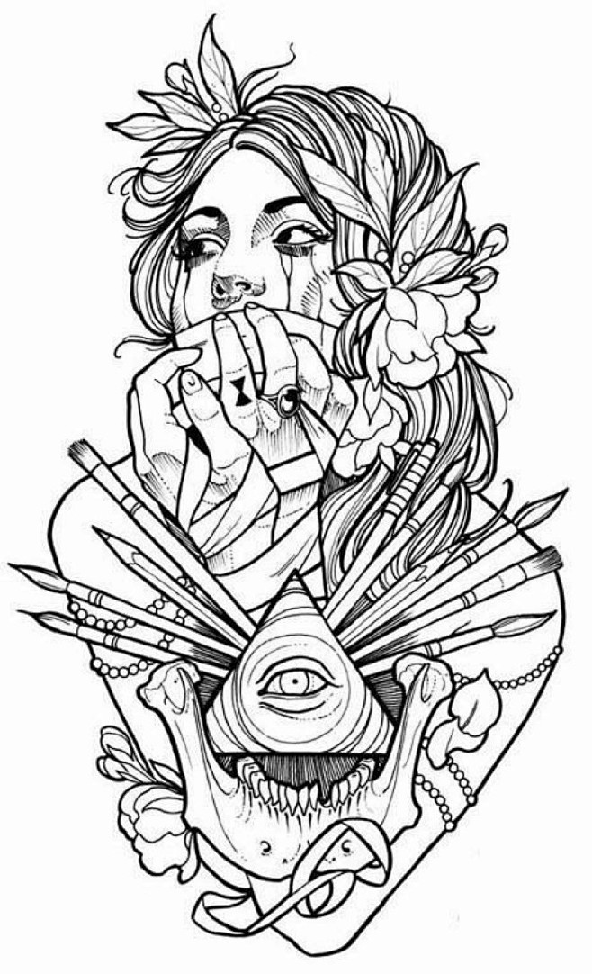 tattoo idea, art des...