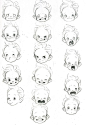 Baby | Expressions | Kids | Sketch | Draft | Drawing | Draw | Reference |: 