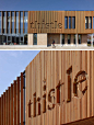 SIGN DESIGN IDEA - Integrate A Logo Into The Exterior Of A Building
