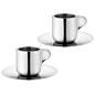 Tea with Georg espresso cups & saucers by Georg Jensen. Design by Scholten & Baijings.