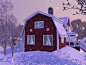fredbrenny's Freddies Christmas House 2016 : Christmas is all about traditions and this years Freddies Sims 3 lot building tradition is a small Swedish cottage originally from the Astrid Lindgren series Emil. You can look up the original...