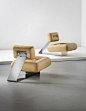 Oscar Niemeyer: Pair of ‘Aran’ lounge chairs, circa 1975 (Sold for £32,500)