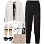A fashion look from April 2016 featuring zara jacket, cropped pants and pointy-toe flats. Browse and shop related looks.