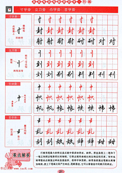 蓝旭晨采集到字贴