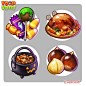 Food Street - Food Icons : Some collectible food ingredients and dishes I created for the Supersolid game Food Street. Game free on IOS and Android, GO DOWNLOAD!: <a class="text-meta meta-link" rel="nofollow" href="http://super