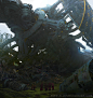 Env_Tibet_Ruin, Allen wei : A concept art for fun.