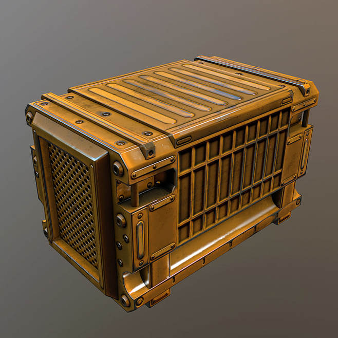 3d model container