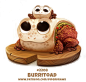 Daily Paint 2195. Leftrovers, Piper Thibodeau