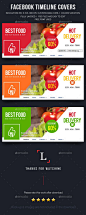 Best Food Facebook Timeline Covers Template PSD #design Download: http://graphicriver.net/item/best-food-facebook-timeline-covers/13309472?ref=ksioks