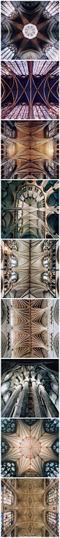 华夏地理摄影师DAVID STEPHENSON 用局部特写的方式记录了教堂的顶部建筑，复杂而精致的种种细节让人惊叹，惊叹建筑之美，惊叹信仰之美。#华夏地理编辑#