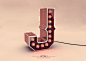 Futuristic Design Alphabet by Alexis Persani
