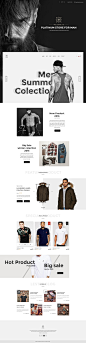Platinum - Stylish ecommerce PSD Template for Fashion