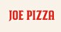 Joe Pizza披萨餐厅品牌形象视觉设计