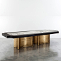 Brussels Grande Pedestal Dining Table | Shine by S.H.O: 