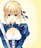 Tags: Anime, Black Akazome, TYPE-MOON, Fate/zero, Saber (Fate/stay night), Fanart, Pixiv