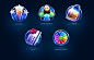 WSOP -icons and avatars : Icons and avatars for WSOP mobile game. 