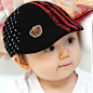 2014夏季新款宝宝贝雷帽 小星星贝雷帽 鸭舌帽 婴儿帽子 儿童帽