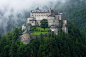 Medieval, Hohenwerfen Castle, Salzburg, Austria