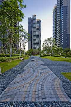 莫失莫忘o采集到居住区景观