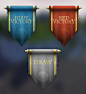 Victory Banners UI, Chris Mitchell : Some Victory Banners I worked on for a project.