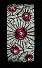 Cartier. Carved ruby and Diamond Art Deco Bracelet. | Jewelry | Pinterest