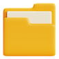 Files 3D Icon