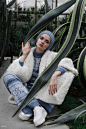 国外商业摄影：摄影师Katya Demidova的仙人掌和毛皮大衣