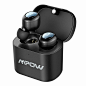 Amazon.com: Mpow T2 TWS Earbuds, True Wireless Bluetooth Earbuds, Mini Wireless Earbuds 15-Hrs Playtime Charging Case, Stereo Bluetooth 5.0 Headphones, TWS Bluetooth Headset Microphone Cell Phone: Electronics