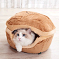 『SHOW韩国站』正品代购可爱宠物猫咪铜锣烧形状扣子可打开猫窝-淘宝网