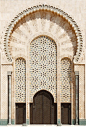 moroccan floral door to a mosque