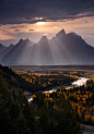 Snake River and the Grand Tetons