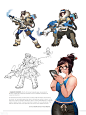 [首发]《守望先锋》艺术设定集2017版The Art of Overwatch (2017)-设定画集-微元素Element3ds - Powered by Discuz!